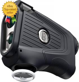 Tusita 744759444936 Silicone Case Compatible With Bushnell Pro X3 Golf Laser Rangefinder - Black