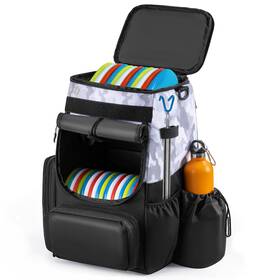 600d Unihimal 198168016749 Disc Golf Bag Heavy Duty Polyester Backpack With Insulated C