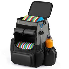 600d Unihimal 198168642467 Disc Golf Bag Heavy Duty Polyester Backpack With Insulated C