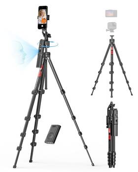Uv-r01pro Uskeyvision Auto Face Tracking Tripod For Iphone 360 Rotation With Camera Moun