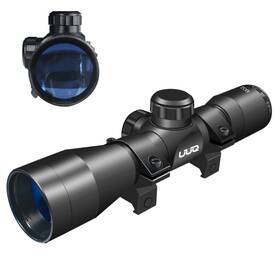 43221-424 Uuq Tactical 4x32 Compact .223 .308 Scope Rangefinder Reticle/w 20mm Picatiny