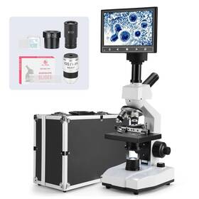 Vb-m001-g-us Vabiooth Dual-view Lab Compound Monocular Microscope 40x-2500x Magnification With 7 Inch L