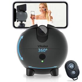 Vikaluz 699628602071 Auto Face Tracking Tripod 360 Rotating Ai-powered Cell Phone Holder Rech