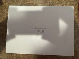Voice Caddie Sl2 Laser Rangefinder/official Rangefinder Of Thelpga White