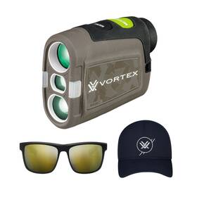 Vortex Optics 196271473596 Blade Slope Golf Laser Rangefinder With Cap And Uv Protection Sunglasses
