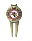 Waggle Pro Shop Illinois State Redbirds Golf Divot Tool With Double Sided Isu Ball Marker 781171372621