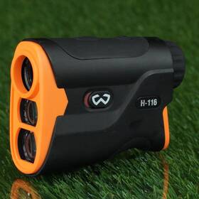 H-116 Wogree Rangefinder Golf Range Finder Yardage Orange / Black