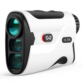 H-116-1200 Wosports Golf Rangefinder Slope 1200/1500 Yards Magnetic Strap 6x Magnification