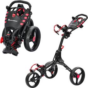 Xdrivemax 754175897346 Lightweight Folding Golf Push Pull Cart Professional Manual Walking Tro