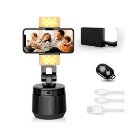 P5s-bk-01 Yendili Auto Tracking Smart 360 Rotation Face Video Recording Phone Hol