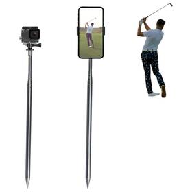Yki Yki-l1 Golf Monopod Selfie Stick Portable Phone Camera Spike Stake For Recording Yo