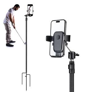 Cph01 Zcoorey Golf Phone Holder - 48 Inch Stand For Swing Analyzer Tripod