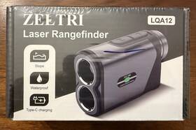 Lqa12 Zeltri Laser Rangefinder 1200 Yards 7x Magnification Golf Hunting