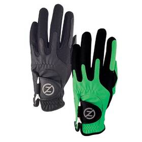 Gl00107 Zero Friction Mens Synthetic Performance Golf Glove Black And Lime