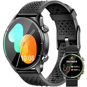 Kw296 Zolovip Gps Smart Watch For Men 1.43 Inch Amoled Outdoor Sports With Built-in