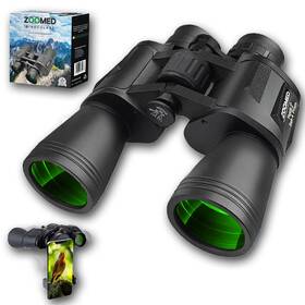 Zoomed 198168365267 Binoculars With Phone Bracket Adapter Militar 20x50 Adults High... Fast Ship