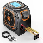 Elikliv Laser Tape Measure 2-IN-1 197FT Distance Meter 16FT Digital. Fixed Price $77.90.