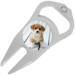 Corgi Puppy Dog Golf Ball Marker Divot Repair Tool Bottle Opener. Fixed Price $15.88.