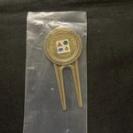John Hancock Funds Vintage Metal Golf Tool Action-line Usa Divot Fix-er New. Fixed Price $9.99.