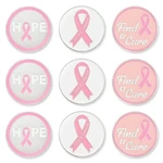 Pinmart Breast Cancer Awareness Bundle Pack Of 9 Golf Ball Markers. Fixed Price $10.99.
