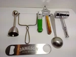 Pro Bartender Tool Lot Ice Cream Bottle Opener Can Wine Key Mixed. Fixed Price $18.19.