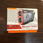 Bushnell Golf Tour V5 Rangefinder - Black/red Patriot Pack. Fixed Price $239.00.