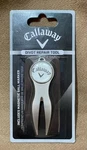 Callaway Golf Divot Repair Tool W/ Magnetic Ball Marker Brushed Stainless Steel. Fixed Price $11.49.