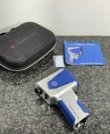 Zero Friction Laser Pro Rangefinder With Case & Manual - Silver Blue Design. Fixed Price $59.95.