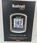 Bushnell Golf Phantom 2 Gps Rangefinder Black Bluetooth New Open Box. Fixed Price $129.99.