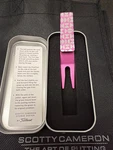 Scotty Cameron Clip Pivot Tool-pink Black Dot-gallery Collage-new Tin. Fixed Price $79.00.