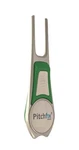 Pitchfix Tour Edition Green/white Golf Divot Tool With Extra Ball Marker. Fixed Price $14.98.