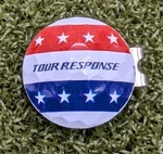 Taylormade Tour Response Usa Real Golf Ball Marker With Magnetic Hat Clip TP5. Fixed Price $15.95.