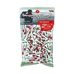 New Professional Tee System 120 Count White/red 2-1/8". Fixed Price $10.99.