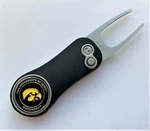 New Iowa Hawkeyes Pitchfix 2.0 Switchblade Golf Divot Tool With Ball Marker. Fixed Price $17.95.