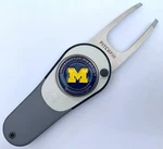 Michigan Wolverines Pitchfix Icon Switchblade Golf Ball Marker Divot Tool. Fixed Price $18.95.