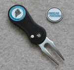 Nfl Carolina Panthers Nfc Football Team 2-SIDED Logo Golf Marker Divot Tool. Fixed Price $10.99.