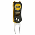 Iowa Hawkeyes Switchblade Divot Tool Blk/yell With 2-SIDED Marker. Fixed Price $17.46.