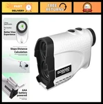 Golf Rangefinder With Slope - 1200 Yards, 7X Magnification, Pin Lock Vibration,. Fixed Price $108.99.