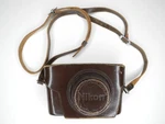 Nikon Vintage Brown Leather Eveready Camera Case For S2 Rangefinder W/ Strap. Fixed Price $74.99.