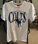 Nfl Team Apparel Nike Tee, Indianapolis Colts White Large 100% Cotton. Fixed Price $7.00.