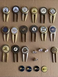 Us Open Pga Golf Divot Repair Tools Lot Of 14 Ball Marker + Misc See Description. Fixed Price $75.00.