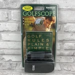 Tasco Infocus Golf Scope X 20MM #514FMY With Rules Book Vintage New. Fixed Price $18.89.