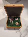 Vintage Union Pacific Bottle Opener Golf Divot Tool Set Platte Valley Route. Fixed Price $49.99.