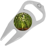 Bamboo Forest Japan Golf Ball Marker Divot Repair Tool Bottle Opener. Fixed Price $15.88.