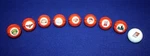 Nba Golf Balls Basketball Logos - Choice Drop Down For Team And # Of. Fixed Price $10.00.