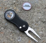 Chicago Blackhawks Nhl Hockey Team 2-SIDED Logo Golf Ball Marker Divot Tool. Fixed Price $11.43.