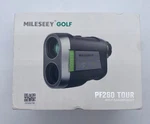 Mileseey Golf Range Finder With Scope. PF260 Tour. Removable 110 Battery. Fixed Price $124.99.