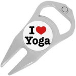 Love Yoga Golf Ball Marker Divot Repair Tool Bottle Opener. Fixed Price $15.88.