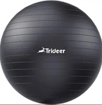 Anti-slip Yoga Ball 19-22IN Exercise Stability Extra Thick W/ Pump Black. Fixed Price $15.75.