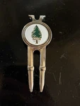 Pine Valley Golf Club Authentic Members Divot Tool & 1" Coin Style Marker. Fixed Price $30.00.